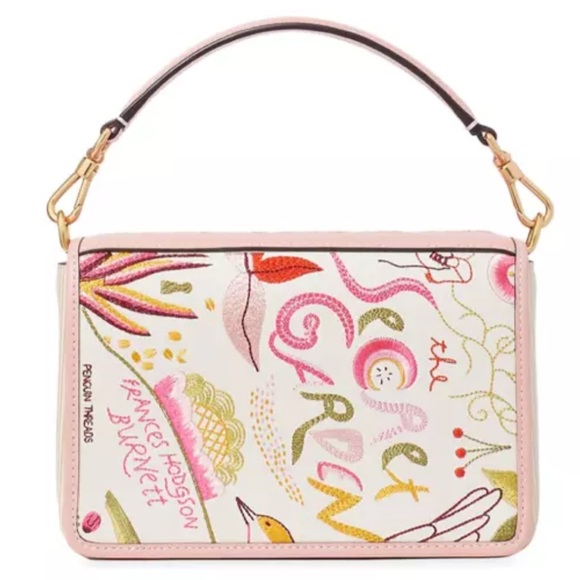 kate spade Handbags - AUTH NWT $398 Kate Spade New York Storyteller Secret Garden Embroidered Bag NEW